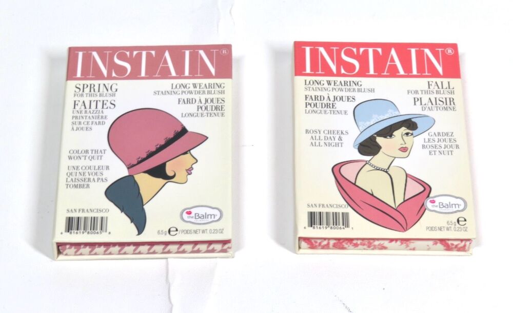 The Balm INSTAIN Staining Powder Blush ~ Houndstooth & Toile New